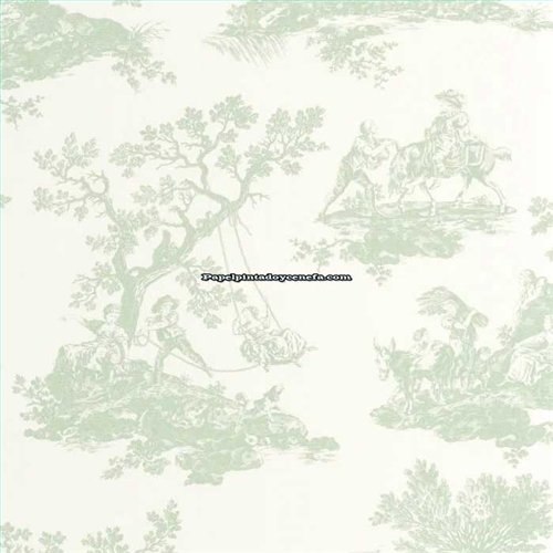 Rollo Papel Pintado LES BELLES TOILES DE JOUY 2 Referencia  BTJD201697117.