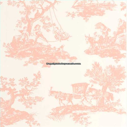 Rollo Papel Pintado LES BELLES TOILES DE JOUY 2 Referencia  BTJD201694114.
