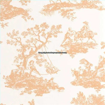 Rollo Papel Pintado LES BELLES TOILES DE JOUY 2 Referencia  BTJD201691313.