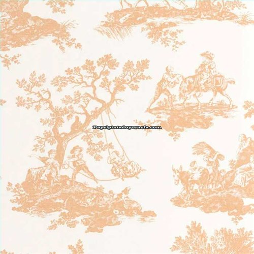 Rollo Papel Pintado LES BELLES TOILES DE JOUY 2 Referencia  BTJD201691313.