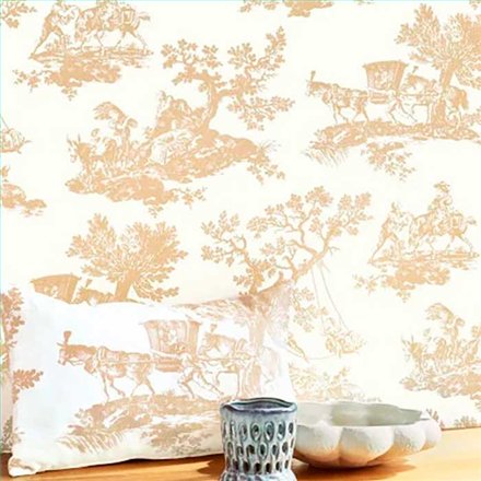 Rollo Papel Pintado LES BELLES TOILES DE JOUY 2 Referencia  BTJD201691313.
