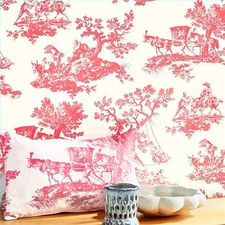 Tela LES BELLES TOILES DE JOUY 2 Referencia  T-BTJD201778510.