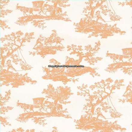 Tela LES BELLES TOILES DE JOUY 2 Referencia  T-BTJD201771435.