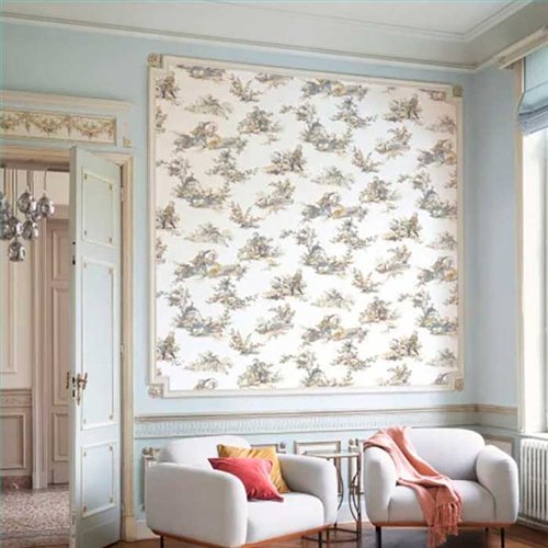 Rollo Papel Pintado LES BELLES TOILES DE JOUY 2 Referencia  BTJD201731919.