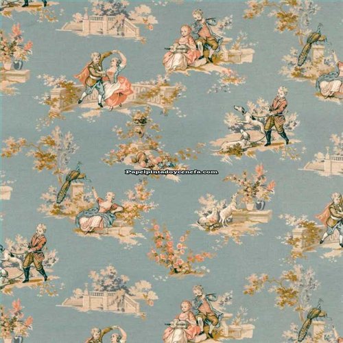 Tela LES BELLES TOILES DE JOUY 2 Referencia  T-BTJD201766512.