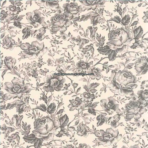 Rollo Papel Pintado LES BELLES TOILES DE JOUY 2 Referencia  BTJD201729909.