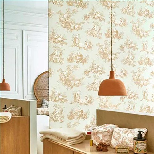 Rollo Papel Pintado LES BELLES TOILES DE JOUY 2 Referencia  BTJD87917272.