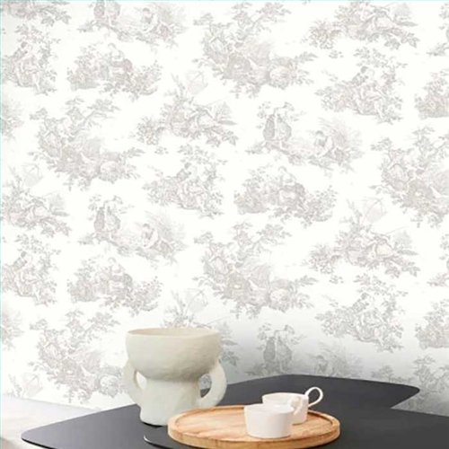 Rollo Papel Pintado LES BELLES TOILES DE JOUY 2 Referencia  BTJD87919103.