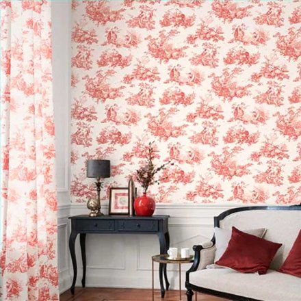 Rollo Papel Pintado LES BELLES TOILES DE JOUY 2 Referencia  BTJD87918201.