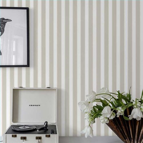 Rollo Papel Pintado TIMELESS STRIPES Referencia  522-02.