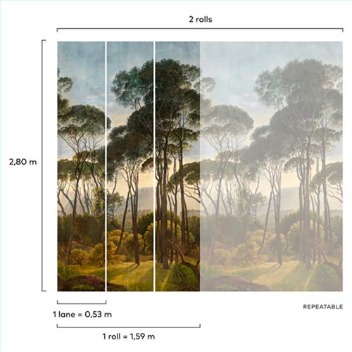 Mural ONE ROLL ONE MOTIF 2 Referencia  M-1861-A46301.