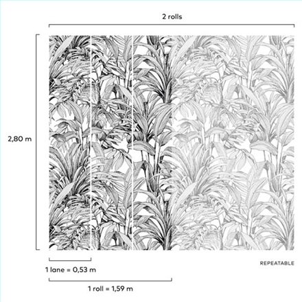 Mural ONE ROLL ONE MOTIF 2 Referencia  M-1861-A58301.