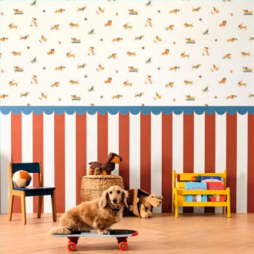 Rollo Papel Pintado HAPPY KIDS CLUB Referencia  F-HKC107720864.