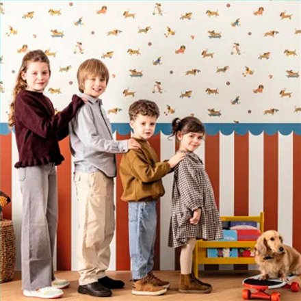 Rollo Papel Pintado HAPPY KIDS CLUB Referencia  F-HKC107720864.