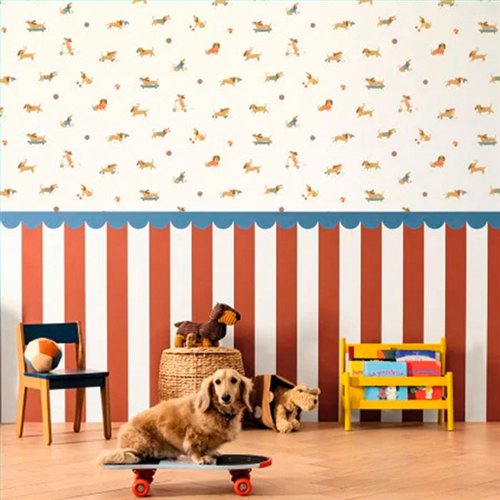 Rollo Papel Pintado HAPPY KIDS CLUB Referencia  HKC107680864.