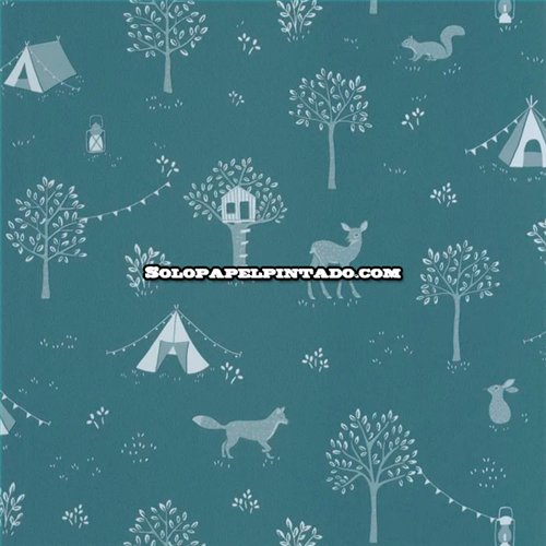 Rollo Papel Pintado HAPPY KIDS CLUB Referencia  HKC107666641.