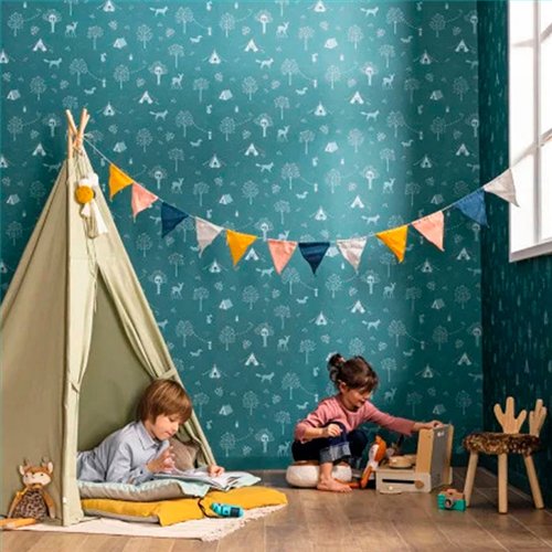 Rollo Papel Pintado HAPPY KIDS CLUB Referencia  HKC107666641.