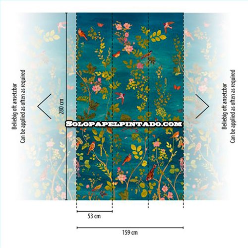 Mural VIBES & STYLES Referencia  M-792163.