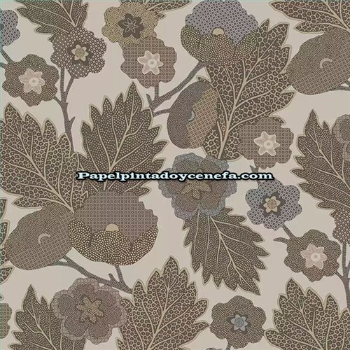 Ref.28271 papel pintado antibes iberostil flores moderno tejido no tejido lavable