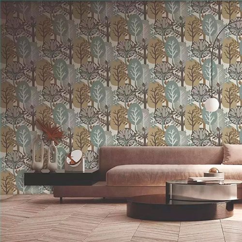 Ref.28281 papel pintado antibes iberostil arboles moderno tejido no tejido lavable