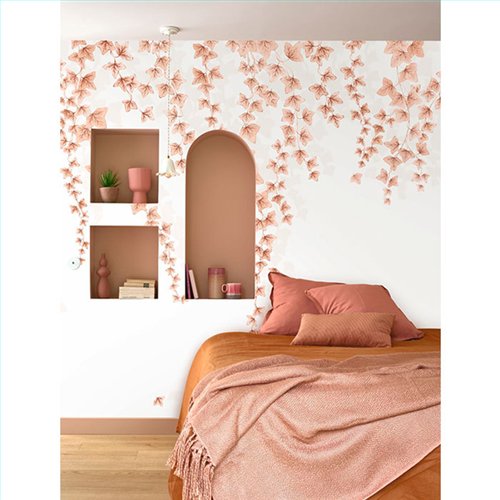 Ref.1551-M-WDWT202257207NW ambiente real de flores wonderwalls 3, en tono Multicolor