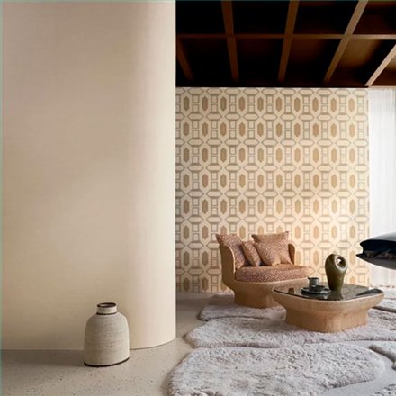 Ref.A70171630 ambiente real de lino racines, en Beige