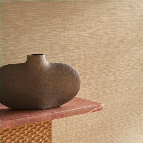 Ref.78212242 ambiente real de rafia racines, en tono Beige