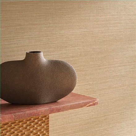 Ref.78212242 ambiente real de rafia racines, en tono Beige