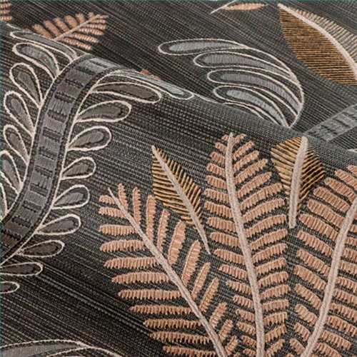 Ref.78180406 ambiente real de palmeras art déco racines, sobre fondo Marrón en tonos Beige y Ocre