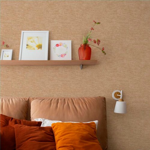 Ref.3744 papel pintado living textures textura rugosa Beige con fondo Marrón