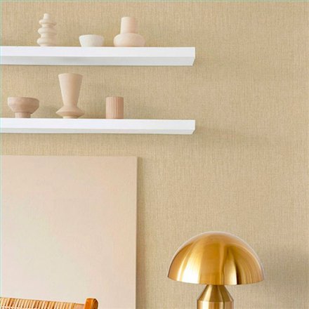 Ref.3723 papel pintado living textures textura rugosa en Ocre sobre Amarillo