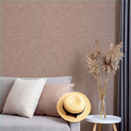 Ref.3707 papel pintado living textures textura rugosa en tono Malva