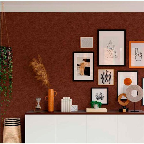 Ref.3743 papel pintado living textures textura rugosa acabado Marrón