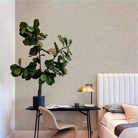 Ref.3747 papel pintado living textures textura rugosa en tono Topo