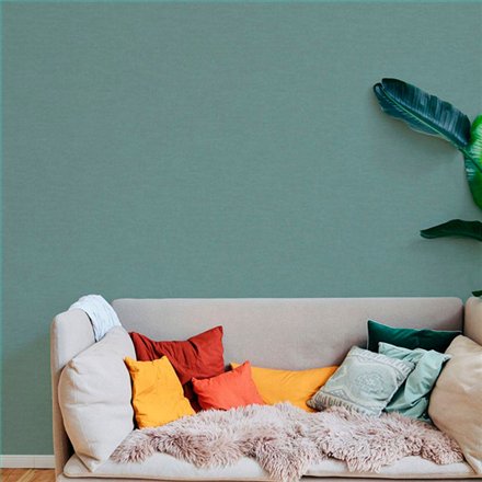 Ref.3748 papel pintado living textures textura rugosa en color Verde