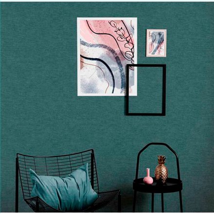 Ref.3716 papel pintado living textures textura rugosa de color Verde