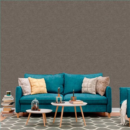 Ref.3705 papel pintado living textures textura rugosa Gris sobre Topo