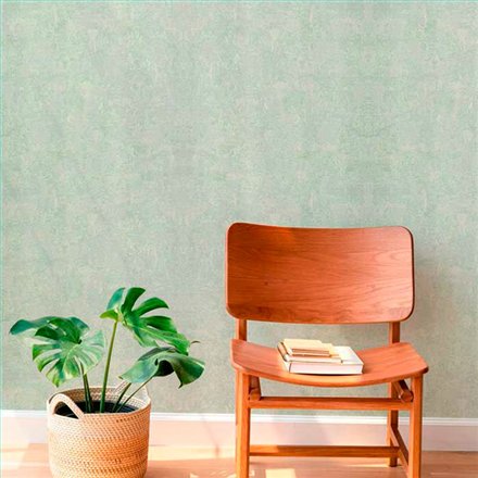 Ref.21148 ambiente con silva essence liso texturizado Topo sobre fondo Verde
