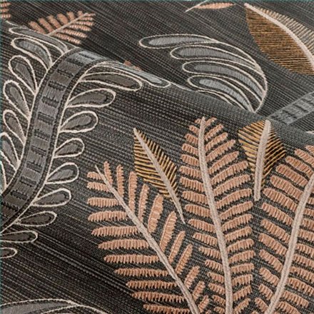 Ref.78180406 ambiente real de palmeras art déco racines, sobre fondo Marrón en tonos Beige y Ocre