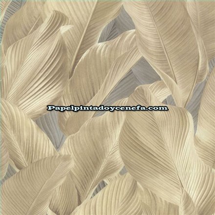 13303-papel-pintado-tahiti-kemen-hojas-moderno-tejido-no-tejido-super-lavable