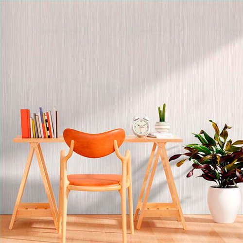 Ref.13337 papel pintado tahiti rayas finas acabado Marfil