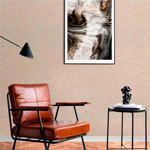 Ref.13365 papel pintado tahiti textura Topo y Dorado con fondo Beige