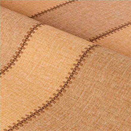 Ref.78092752 estancia decorada con rayas Marrón y fondo Beige, edition rayures