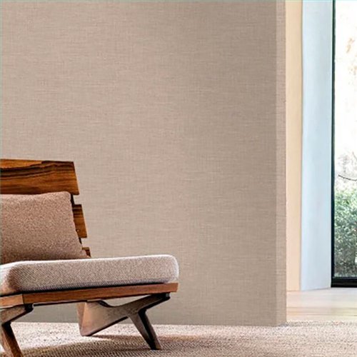Ref.H73818854 estancia decorada con liso Beige y fondo Marrón, edition rayures
