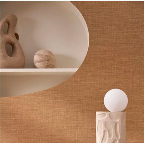 Ref.H73819466 ambiente con edition rayures liso Ocre sobre fondo Marrón