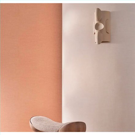 Ref.H73819670 estancia decorada con liso en tono Salmón, edition rayures