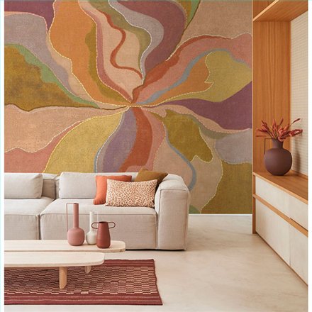 Ref.WDWT202305407NW foto de ambiente pétalos abstractos wonderwalls 3 acabado Multicolor