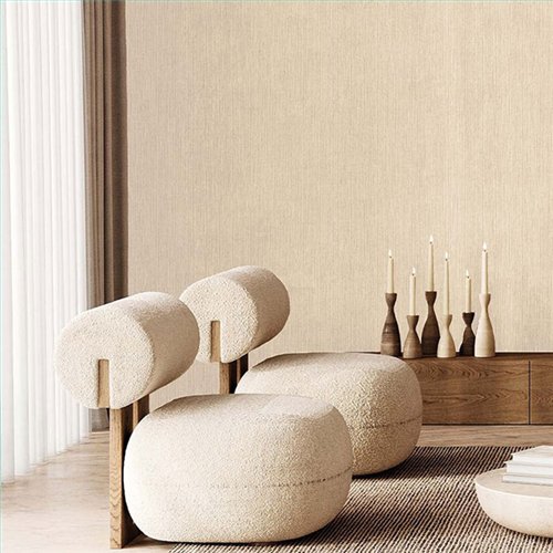 Ref.TN29040 ambiente real de rayas terra nova, en Beige