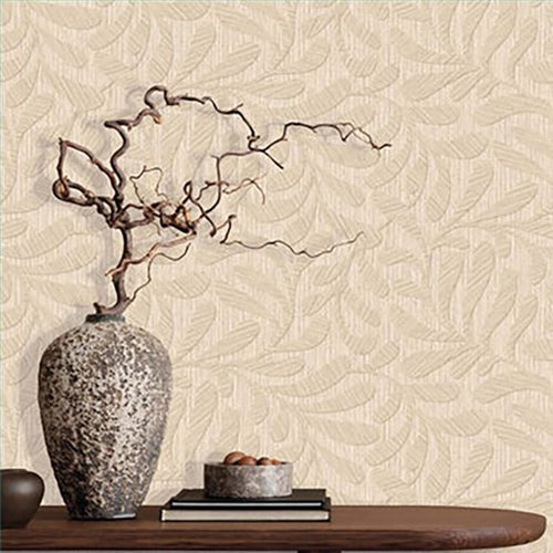Ref.TN29050 foto de ambiente hojas delicadas terra nova en tono Beige