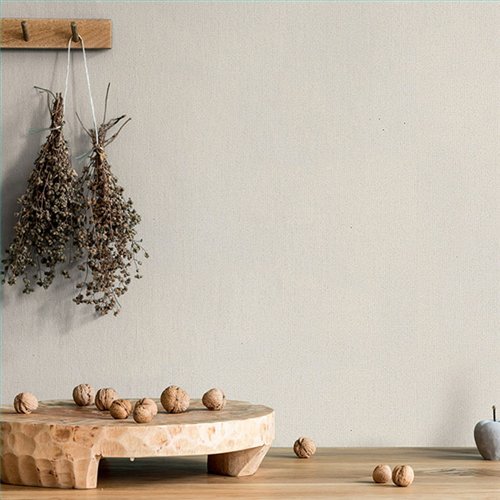 Ref.SILE-025 ambiente real de liso mate silence, acabado Beige